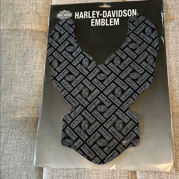 HARLEY-DAVIDSON UPWING EAGLE PATCH SILVER NEW - Picture 3 of 7